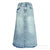 Denim Maxi Skirt Blue