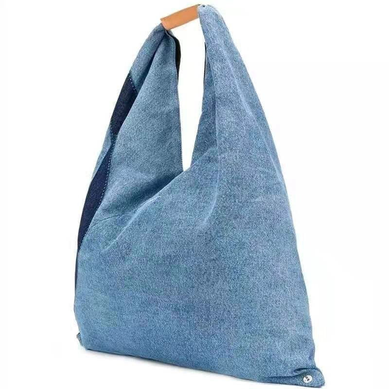 Denim Medium Tote Bag