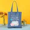 Denim Medium Tote Bag