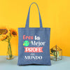 Denim Medium Tote Bag