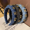 Denim Padded Headband