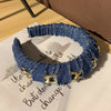 Denim Padded Headband