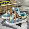 Denim Platform Sneakers