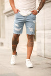 Denim Short Shorts Mens