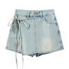 Denim Skort Light Wash