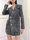 Denim Slim Dress For Women