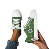 Denim Sneakers Floral Printed