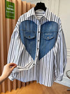 Denim Striped Shirt