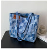 Denim Tote Bag Large