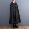 Denim Trench Coat Black