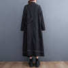 Denim Trench Coat Black