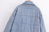 Denim Trench Coat Women