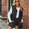 Denim Vest Coat