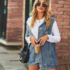 Denim Vest Coat