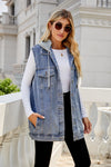 Denim Vest Coat