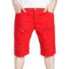 Destroyed Denim Shorts Men's