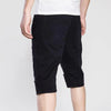 Destroyed Denim Shorts Men's