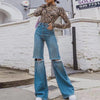 Flare Jeans Street Style