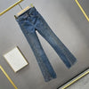 Flare Jeans with Rhinestones