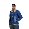 Fleece Lined Denim Jacket Mens