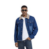 Fleece Lined Denim Jacket Mens