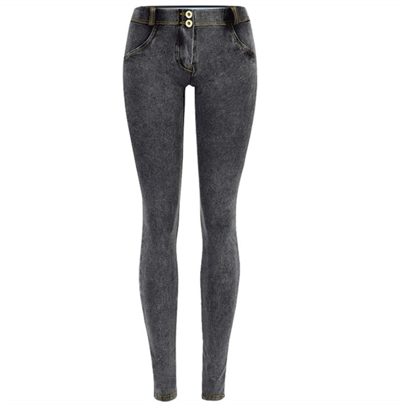 Gray Skinny Jeans Womens