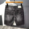 Grey Denim Mens Shorts