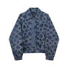 Heart Print Denim Jacket