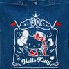 Hello Kitty Denim Tote Bag