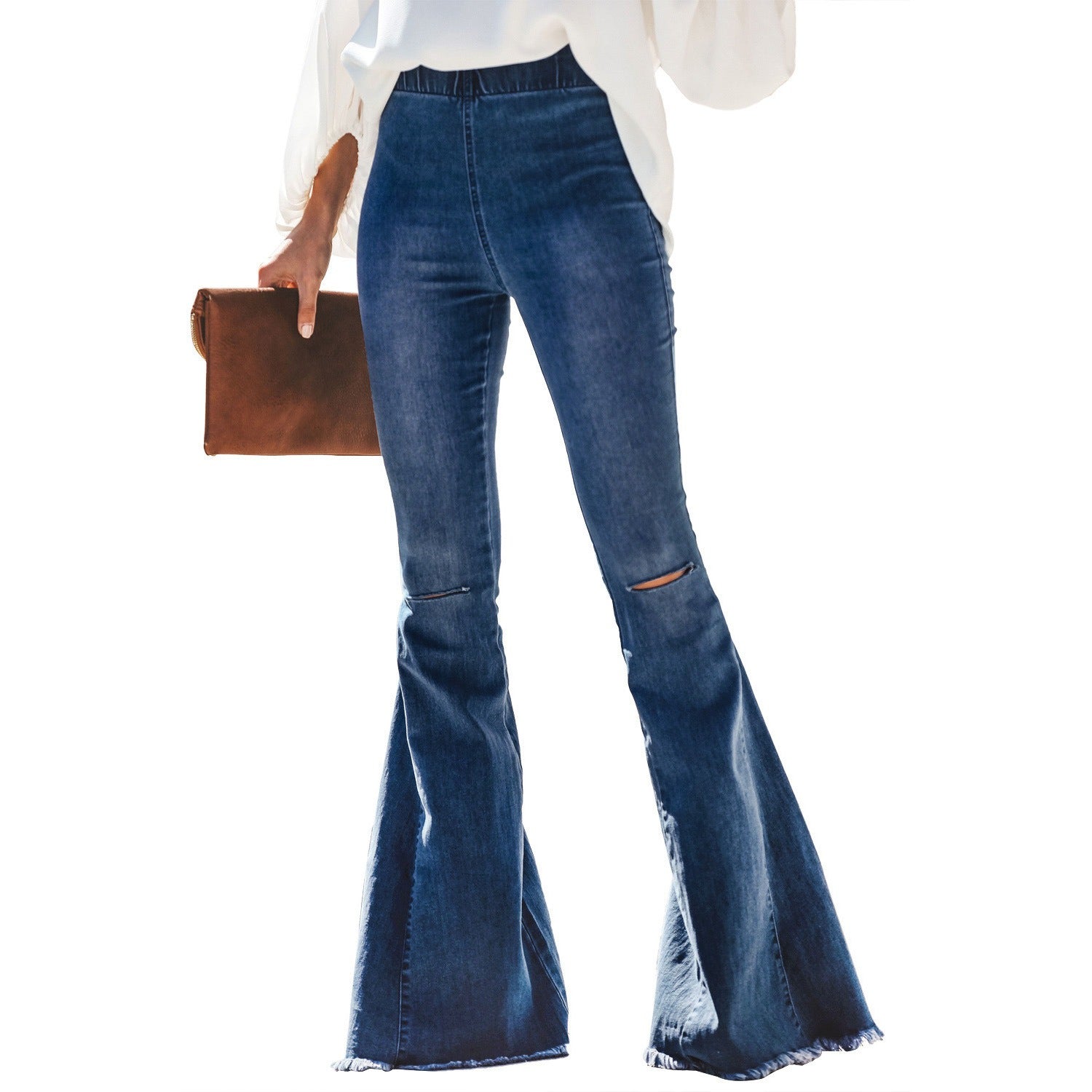 High Waisted Flare Jeans