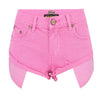 Hot Pink Denim Shorts