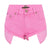 Hot Pink Denim Shorts