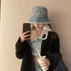 Kawaii Denim Bucket Hat