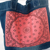 Large Denim Tote Bag