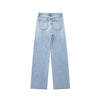 Light Wash Straight Leg Jeans