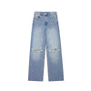 Light Wash Straight Leg Jeans