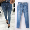 Low Rise Skinny Jeans Womens