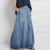 Maxi Long Denim Skirt