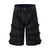 Mens Black Denim Shorts