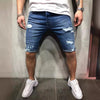 Mens Denim Blue Shorts