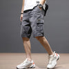 Mens Denim Cargo Shorts