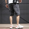 Mens Denim Cargo Shorts