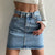 Mini Bodycon Denim Skirt