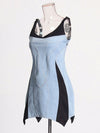 Mini Women Denim Dress