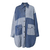 Patchwork Denim Shirt