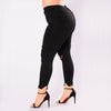 Plus Size Black Skinny Jeans