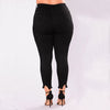 Plus Size Black Skinny Jeans