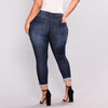 Plus Size Ripped Skinny Jeans