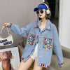 Rainbow Denim Jacket