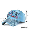 Rhinestone Denim Hat